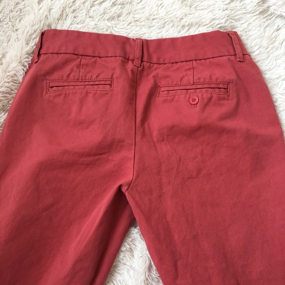 J.Crew: City Fit Cropped Nantucket Red Chinos - Picture 2 of 4